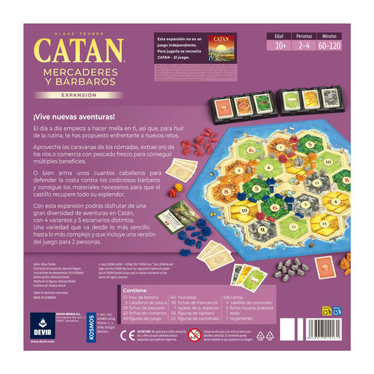 Catan: Mercaderes y Barbaros