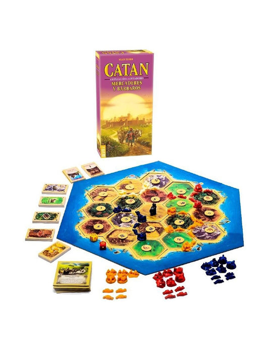 Catan: Mercaderes y Barbaros ampliación a 5-6 jugadores