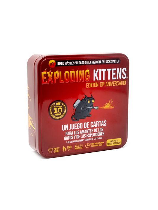 Exploding Kittens edición de 10º