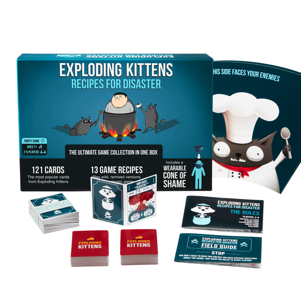 Exploding Kittens: Recetas del desastre